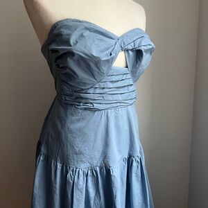 Vici Cornflower Blue Sundress Summer sz M
